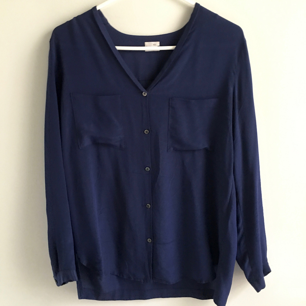 Pomandere Made in Italy 100% Silk Chic Shirt